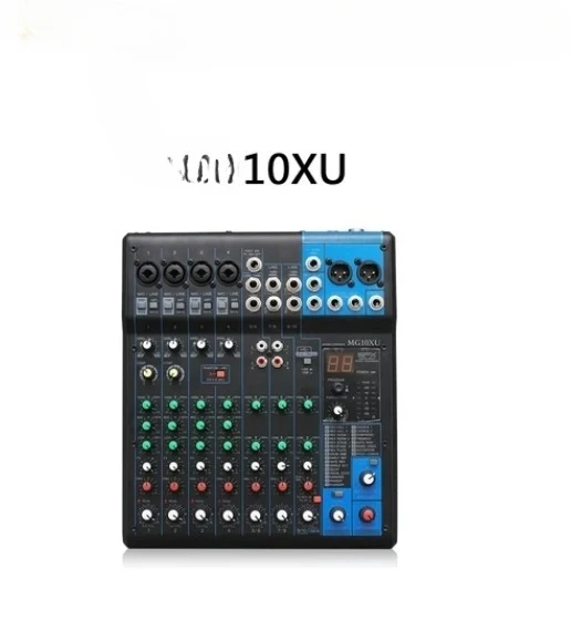 10/12/16 Channel Professional Audio Mixer 24 DSP Effects USB Stage Wedding Mixing Console