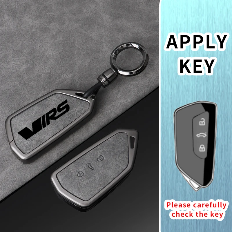 Autoschlüsselhülle aus Zinklegierung für Skoda VRS Octavia Kamiq Kodiaq Karoq RS Superb Fabia Rapid Key Protection Cover Zubehör
