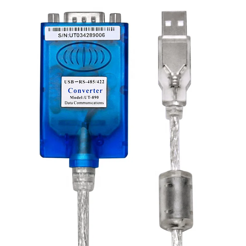 UOTEK UT-890A USB to RS485 RS422 Converter Cable Usb2.0 to Rs422/485 Cable DB9