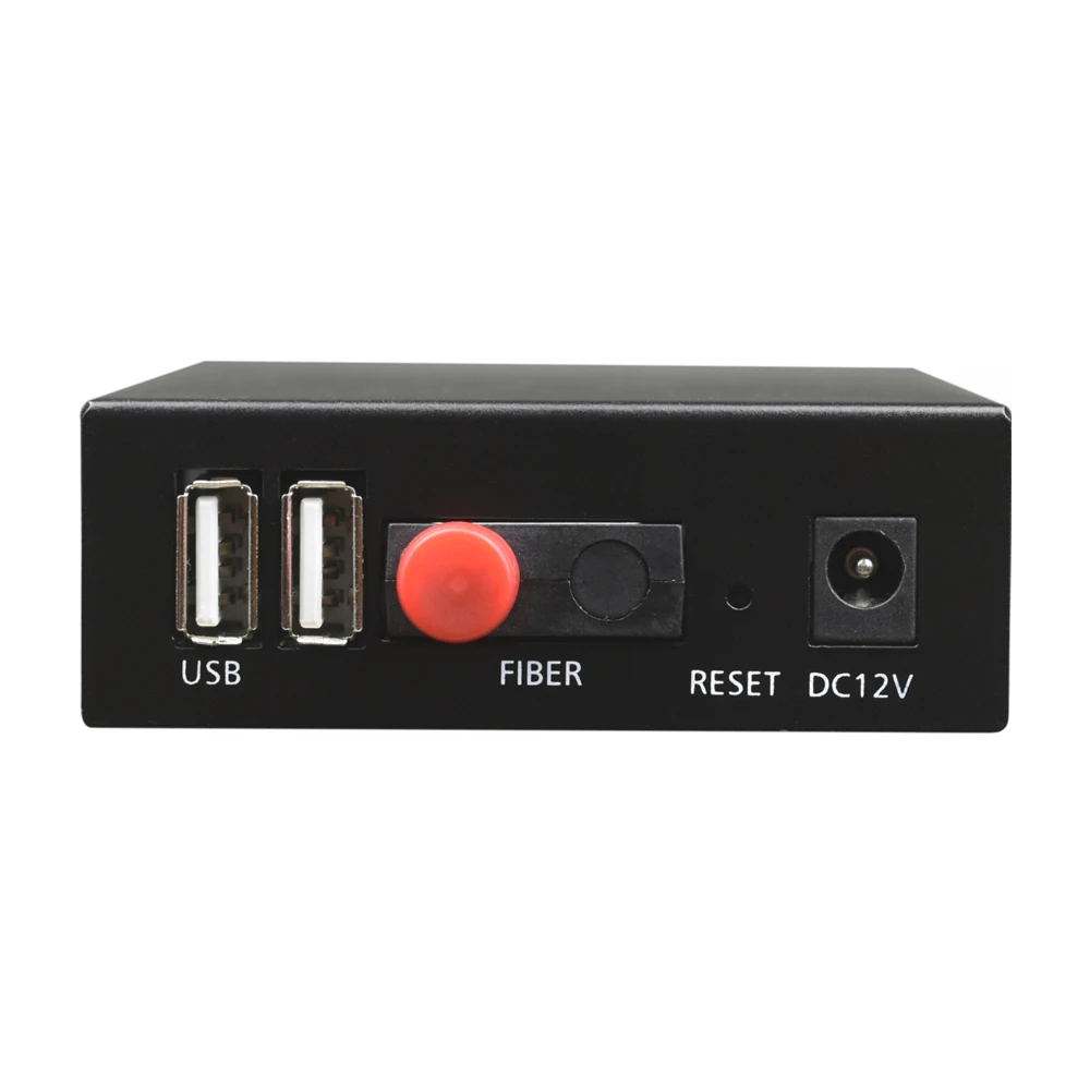 Fctel HD Vídeo e USB KVM sobre Extensor de Fibra 2K 60HZ HD Vídeo para Conversor de Fibra Óptica