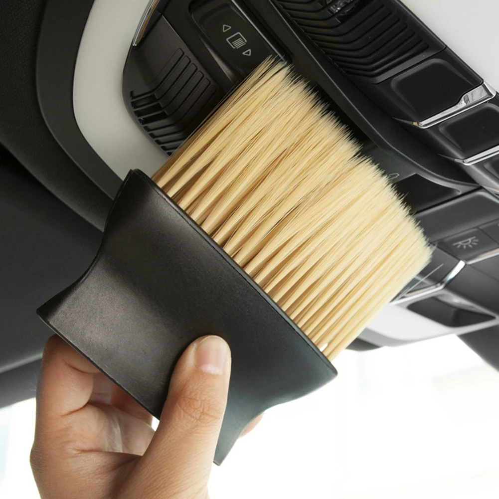 Для автомобильного кондиционера, щетка для выпуска воздуха, комплект щеток для детализации автомобильного кондиционера, полипропилен + нейлон, мягкое использование, многократно новое