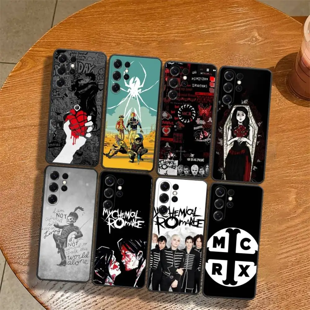 

My C-Chemical Romance MCR Phone Case for Samsung Galaxy SS23 S24 FE Lite S20,21,22,23,24,25 Fundas Matte