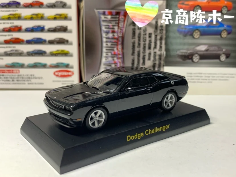 1/64 KYOSHO Dodge Challenger คอลเลกชัน Die-Cast รถตกแต่งของเล่น