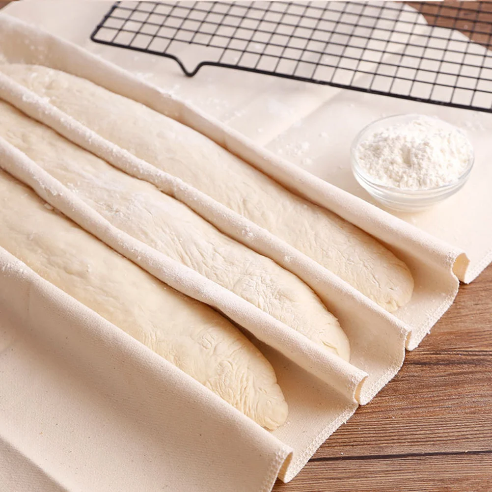 

1pc Bread Fermented Cloth 150X60Cm Large Beige Dough Proofing Liner Baking Pastry Tools Fermented Cotton Cloth Baking Supplies