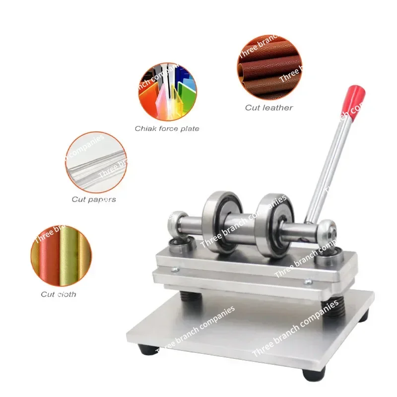 Hand Press Cutter Tool Feeding Width15cm for Leather Work DIY Stamping Cutter Pattern