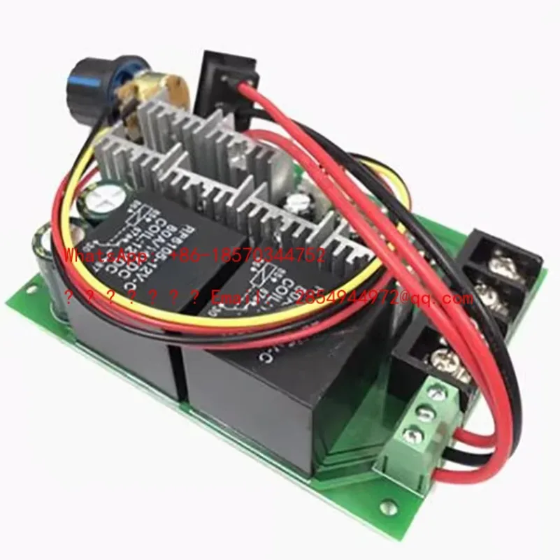 

L Высокая мощность 40 А прямого и обратного хода, матовый двигатель, контроллер прямого и обратного хода 12 В 24 В 36 В