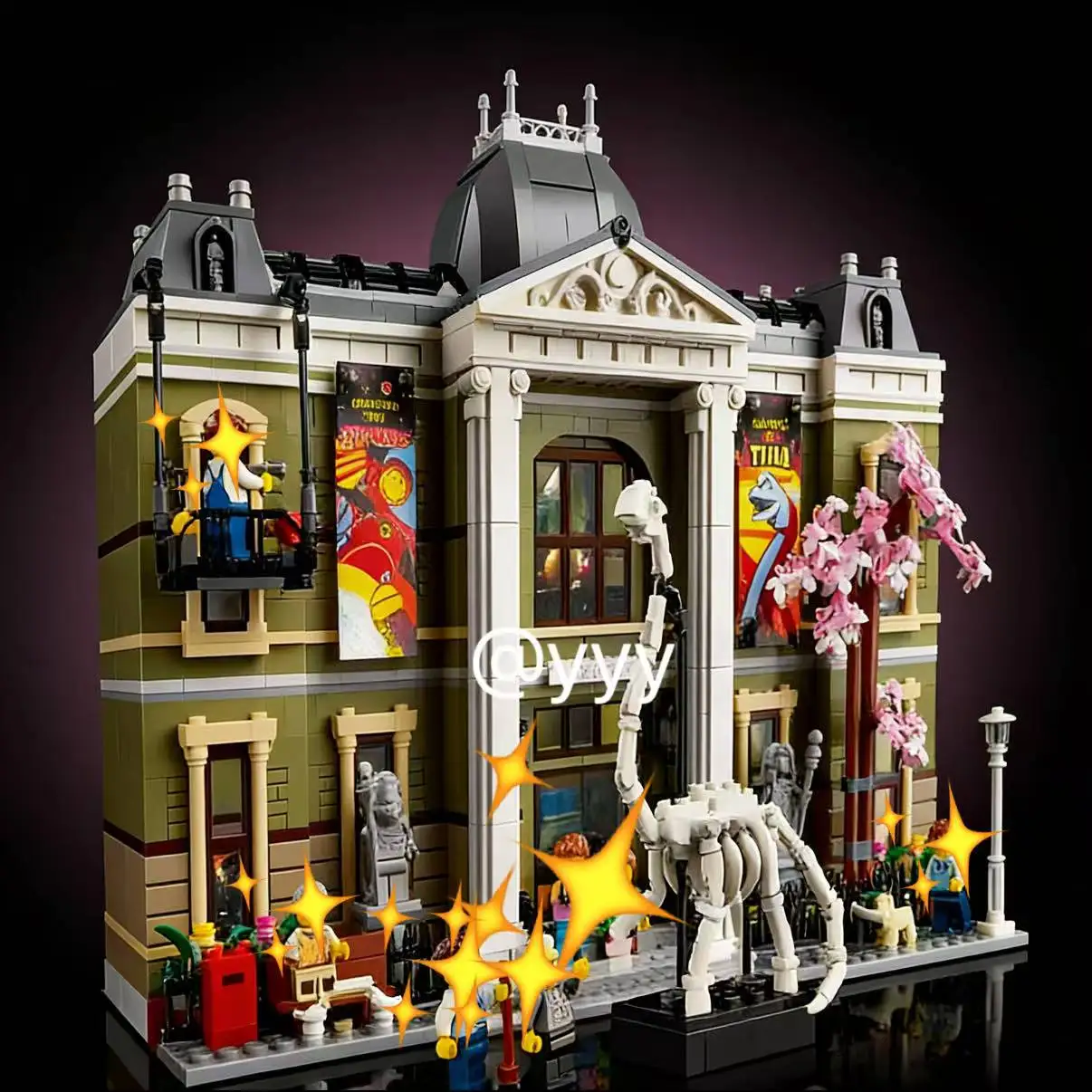 

Новая серия конструкторов «Панорамный вид»: Музей природы. Коллекционные украшения. Подарки на день рождения и Рождество для детей и взрослых.