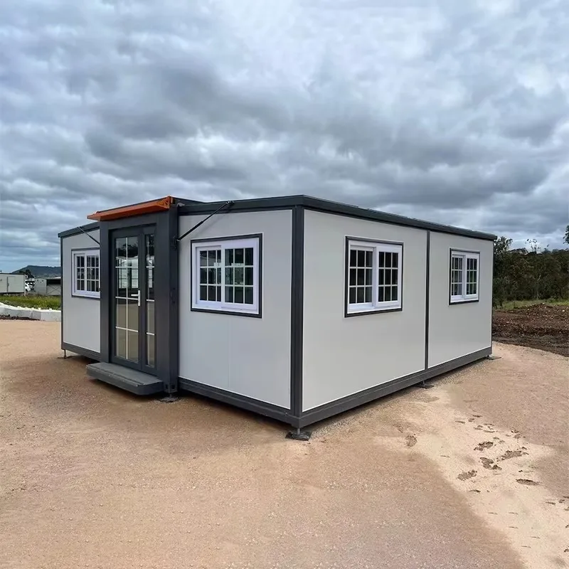 Foldable Container House Prefab Expandable Design Modern Living Waterproof Home Cabin Tiny House Office
