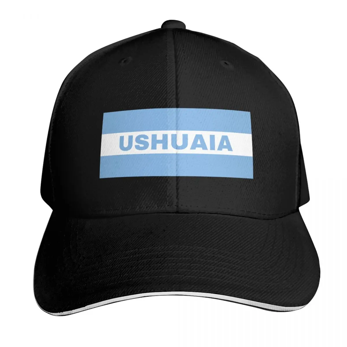 

Ushuaia City in Argentina Flag Baseball Cap |-F-| Hat Beach Golf Hat Hip Hop Trucker Hats For Men Women's