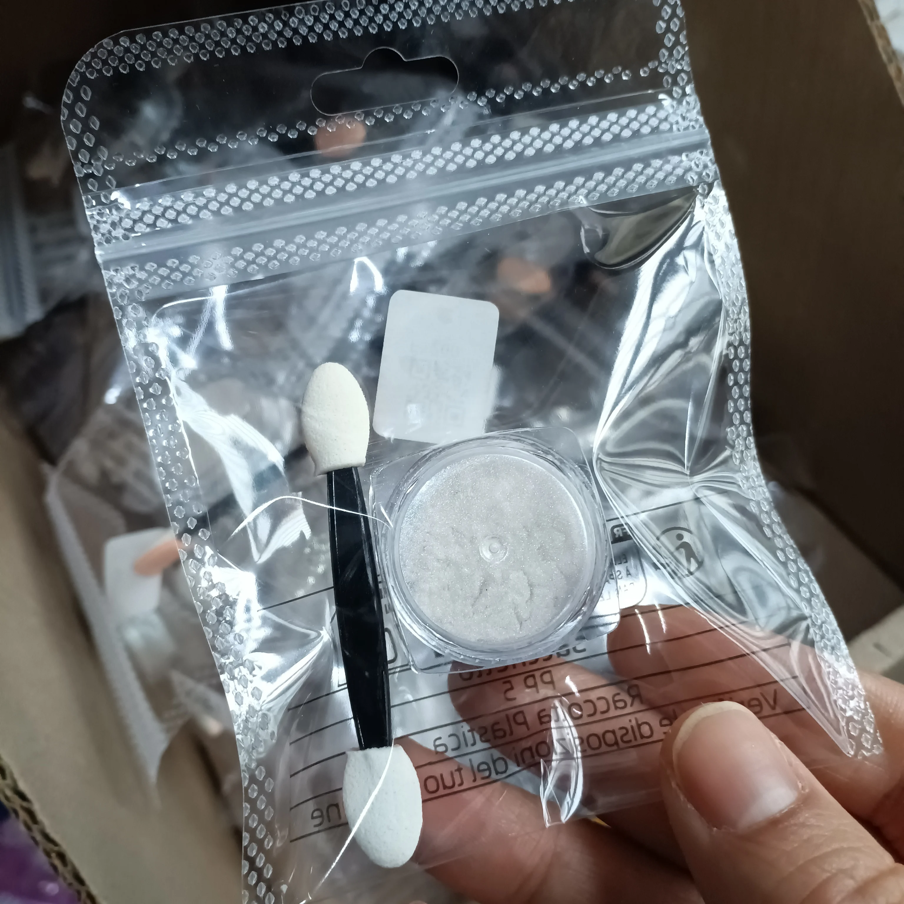 

100pcs Ice clear white Nails Powder