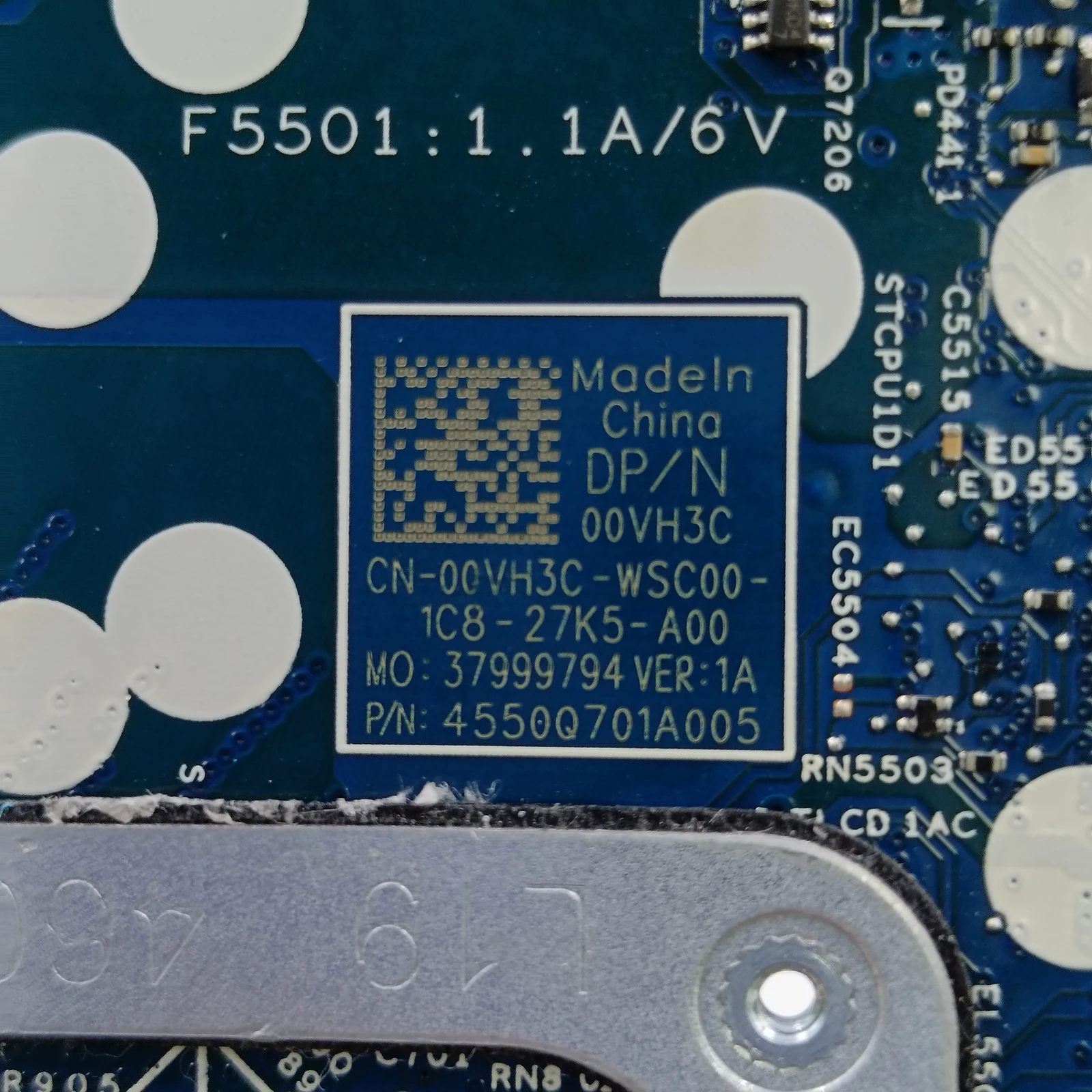 Para la placa base del ordenador portátil Dell Vostro 5625 R5 -5625U R7-5825U 2GB MX550 placa base 213083-1