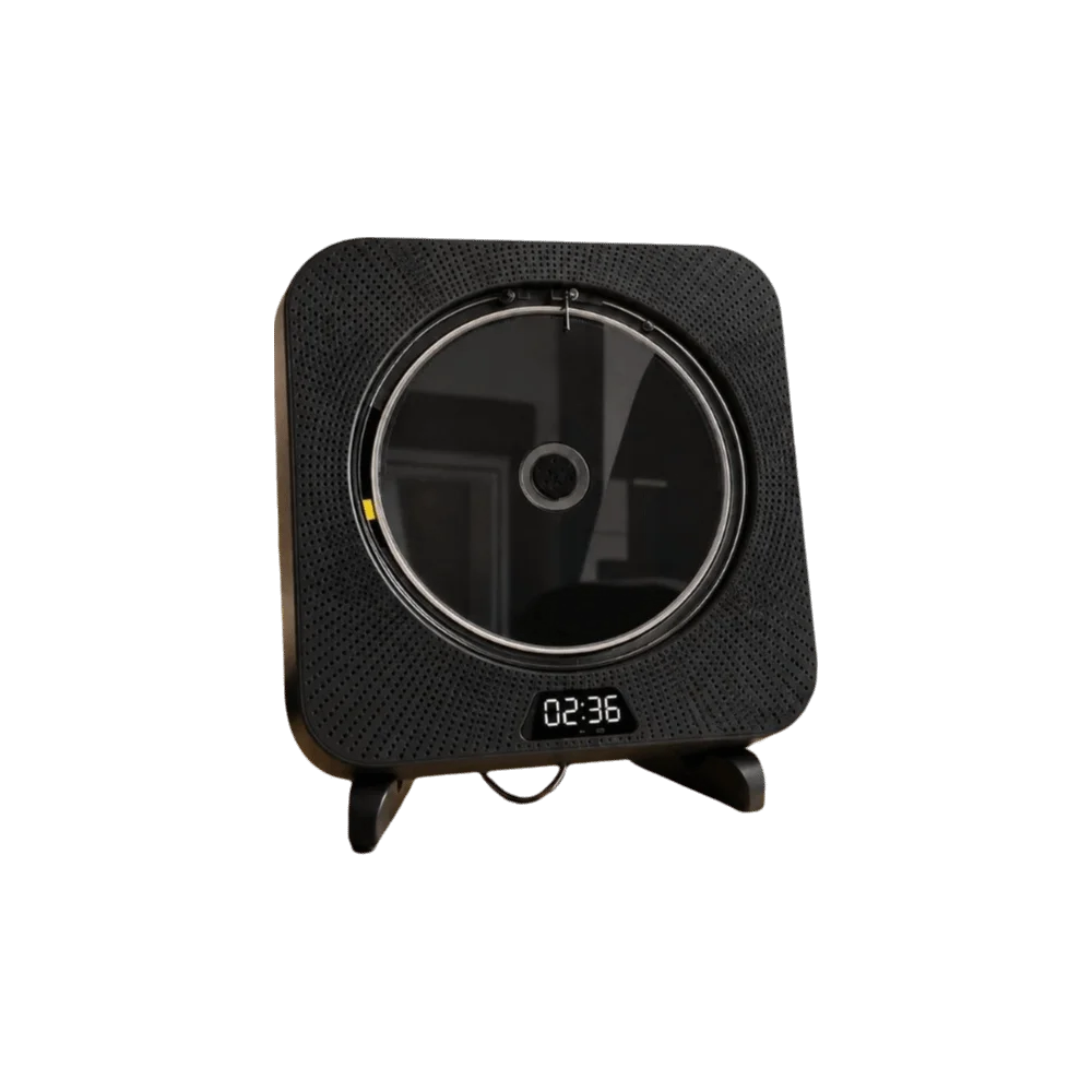 Music CD Player Bluetooth CD Player Portable Retro Wall Mounted CD Player Vintage Wall Mounted Bluetooth CD Player Bedroom Decor