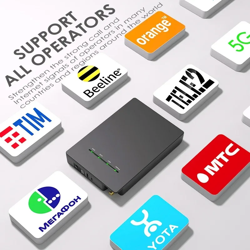 

3 Band Signal Booster 900/1800/2100MHz with Built-in Antenna Dual-Purpose Power Bank Mobile Phone Boosting Device