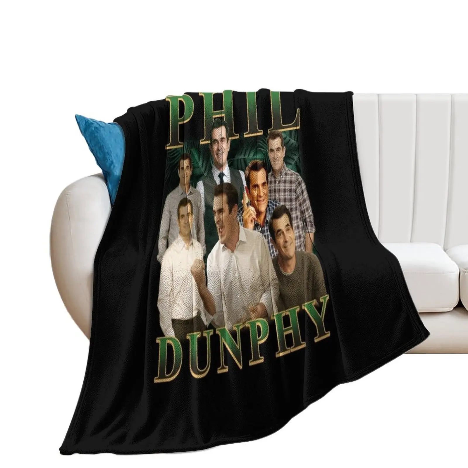 

Vintage Phil Dunphy Comfort Colors Throw Blanket Beach Quilt Luxury Thicken Blankets
