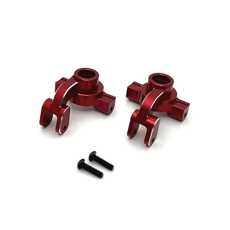 RC Car Upgrade Front Steering Cup Set for MJX 1/10 10208 Monster RC Car Upgrade Parts Red