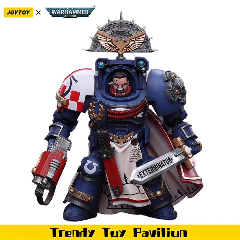 

【JOYTOY】Warhammer 40K Ultramarines Terminator Captain 1/18 Action Figure Toys