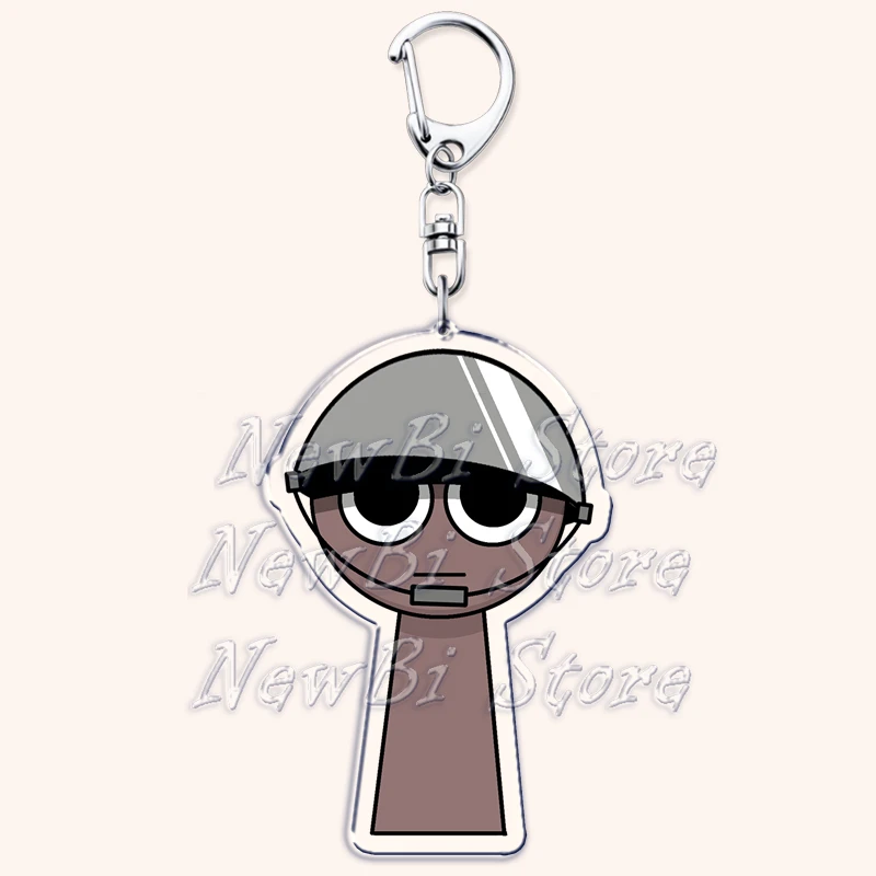 Popular Game Keychains Keyring for Accessories Bag Cute Wenda Simon Happy Gray Key Chain Ring Jewelry Gamer Gaming Fans Gifts