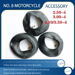 2.50-4 3.00-4 4.10/3.50-4 innertube tubo interno com válvula dobrada 45 90 graus válvula para carrinho de bebê carrinho de criança scooter 10 Polegada