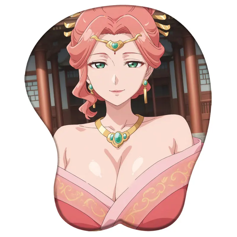 The Apothecary Diaries 3D Silicone Mousepad Anime Maomao Meimei Wrist Support Mouse Pad Manga Hentai Sexy Wrist Rest Mouse Mat view 4