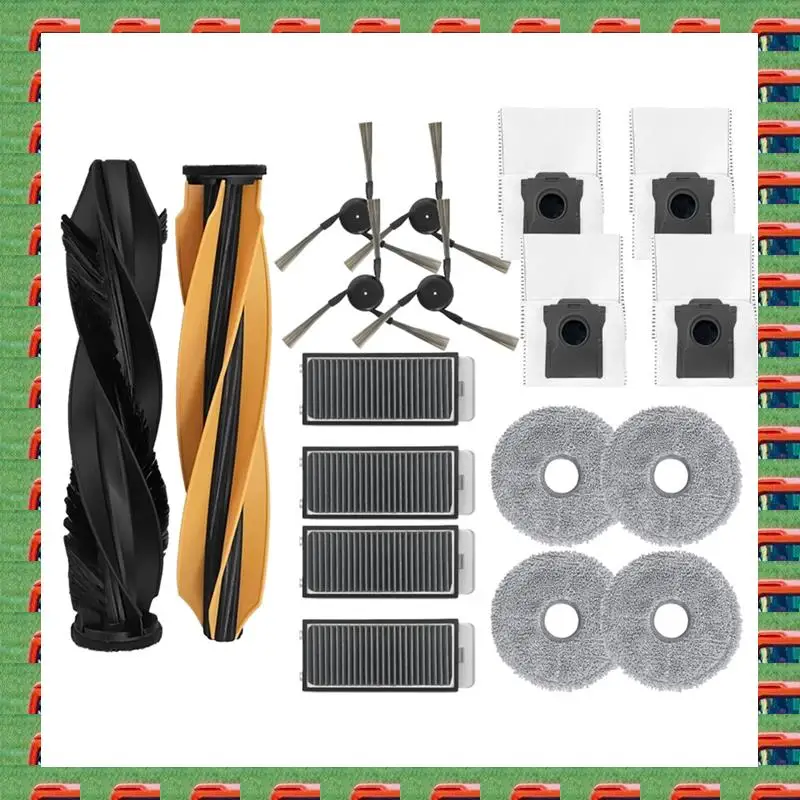 

Аксессуары ABMO для Dreame X50 Ultra, основная боковая щетка, фильтр Hepa, швабра, тканевый мешок для пыли, запасные части