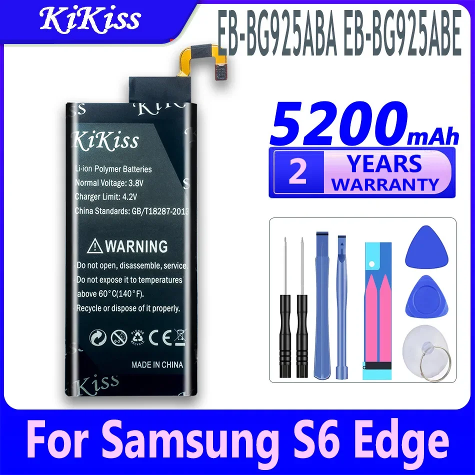 Аккумулятор KiKiss для Samsung Galaxy S6/S6 Edge/S6Edge/S7/S7 Edge/S7Edge/G9200 G920 G930 G930F G935 G935FD G925 G925S G925K G9200