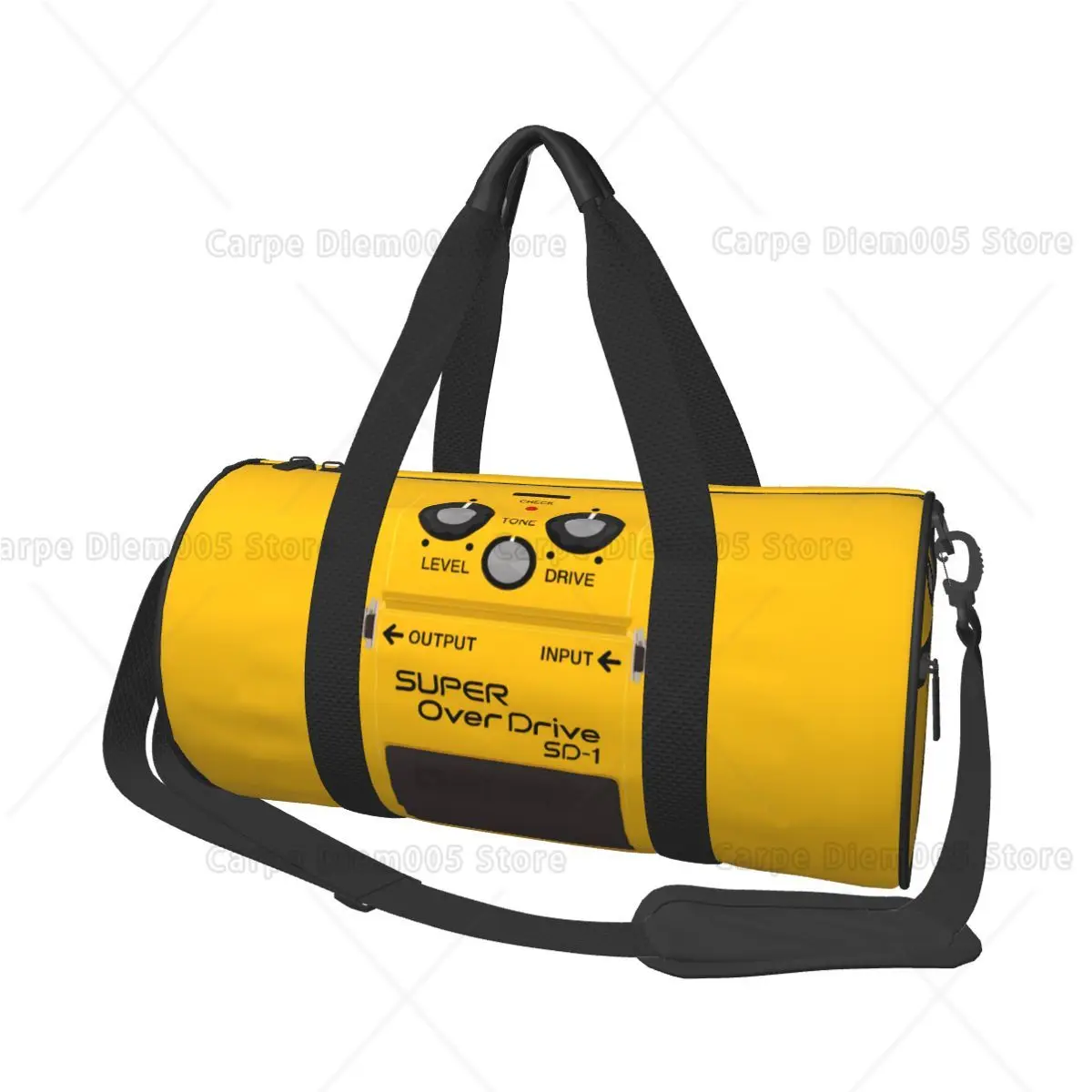 Retro Sci-Fi Tech Design Duffle Bag Unisex Functional Style Print for Travel Yoga Duffle Bag Everyday Use  Easy Carry One Size