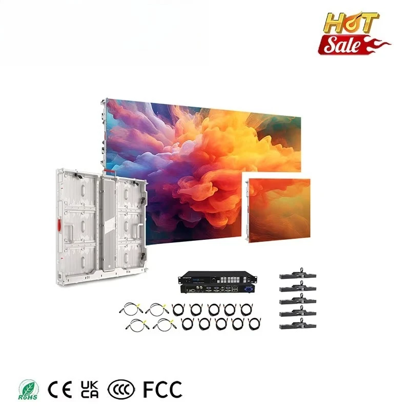 Customizable LED advertising screen 3D digital billboard LED screen, fixed high definition 7000cd large LED display