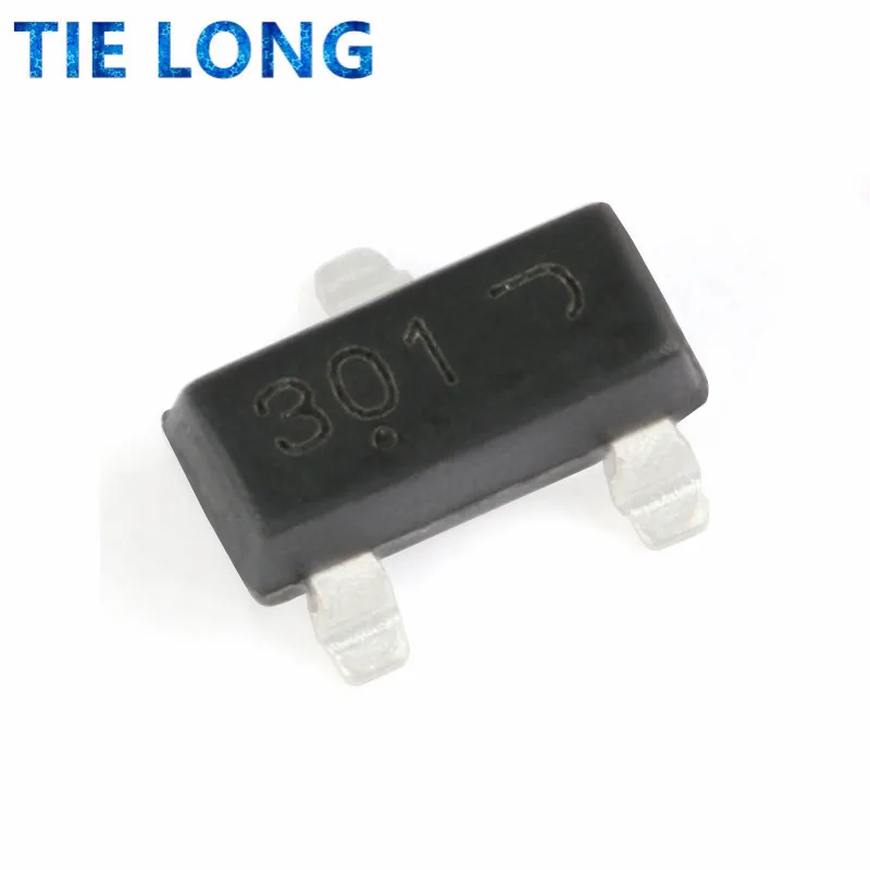 20Pcs FDV301N 301 SOT-23 FDV302P 302 FDV303N 303 FDV304P 304 FDV305N 305 MOS field effect tube p-channel transistor