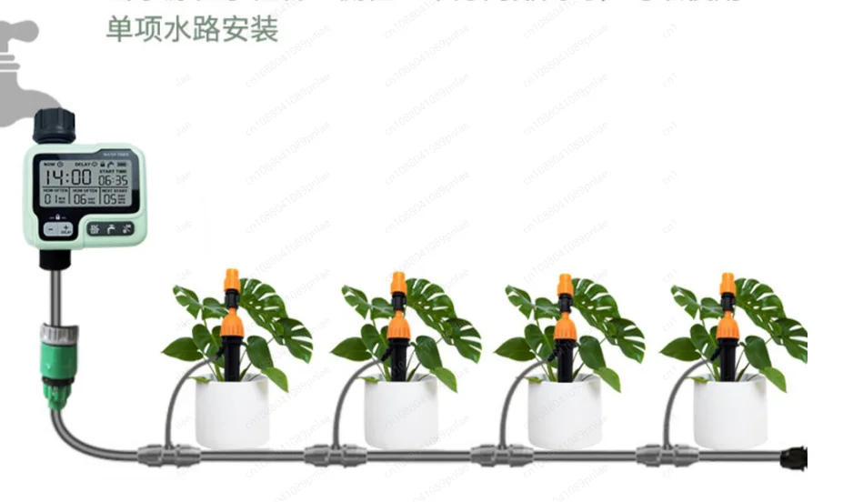 Large Screen  Irrigation Timer, Automatic Watering Controller for Garden/Patio, Low Battery Indicator, Programmable Timer 2 PCS