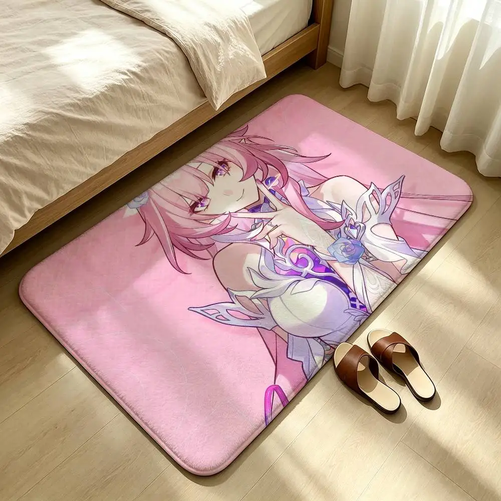 Honkai Star Rail Cyrene Shower Room Absorbent Small Floor Mat Soft Comfortable Decorative Foot Mat