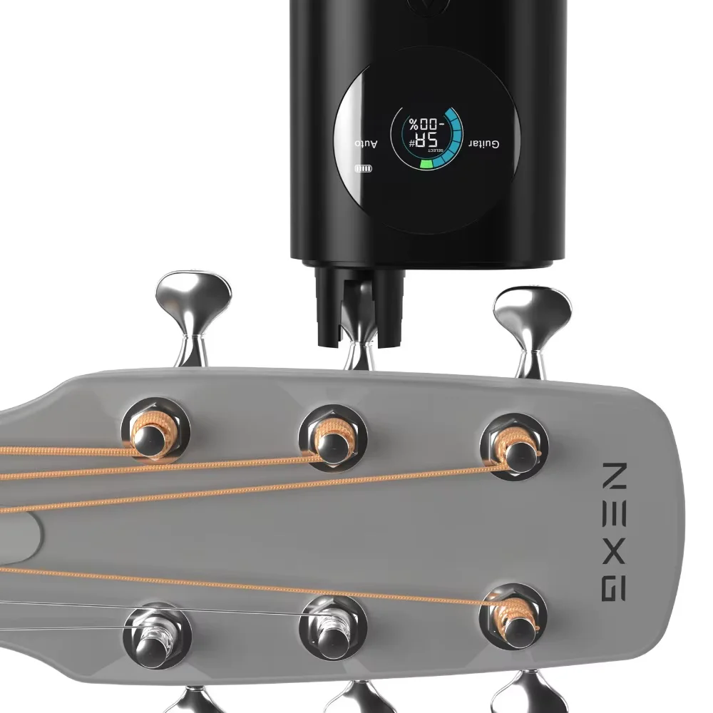 

Multi-functional Smart Guitar Tuner Peg String Winder for Guitar Ukulele Chromatic Tuning Built-in Rechargeable Lithium Battery