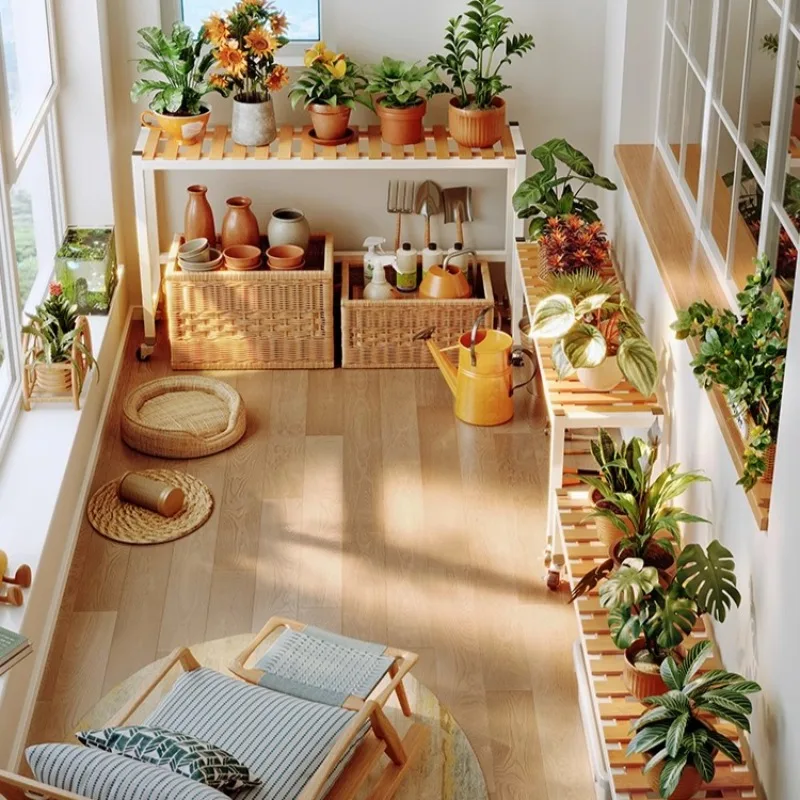 Мобильная подставка для растений