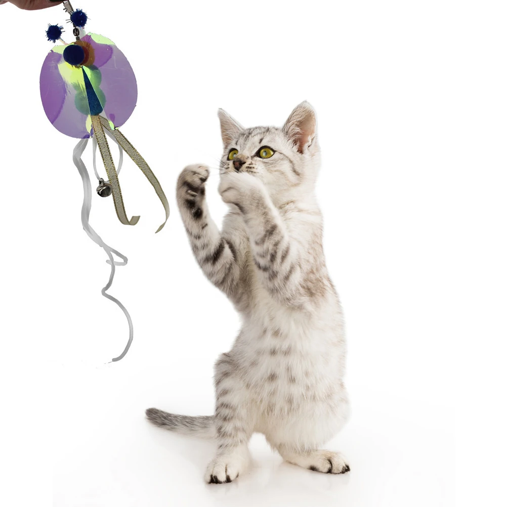 

6pcs Refills Replacement Heads Cat Replacements For Interactive Cat Teasing Stick Kitten Plaything Pet Supplies