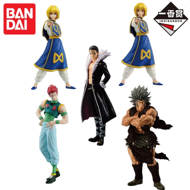 

В наличии 100% оригинальные фигурки Bandai Hunter x Hunter: Курапика, Кролло Луцифер, Хисока, Увогин. Коллекционные модели, экшн-фигурки.