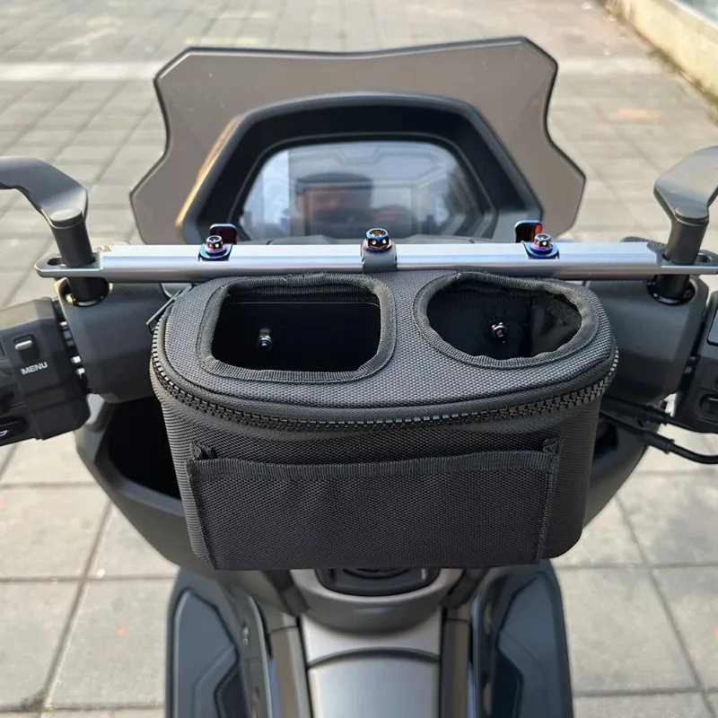 

Держатель для чашки, сумка для хранения, клетка для бутылки с питьевой водой для руля мотоцикла для NMAX XMAX TMAX 300 250 155