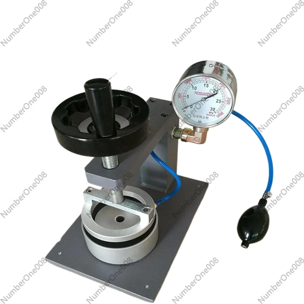 Fabric Hydrostatic Pressure Tester Tent Cloth Textile Raincoat Plastic Bag Waterproof Testing Machine Manual Waterproof Measure