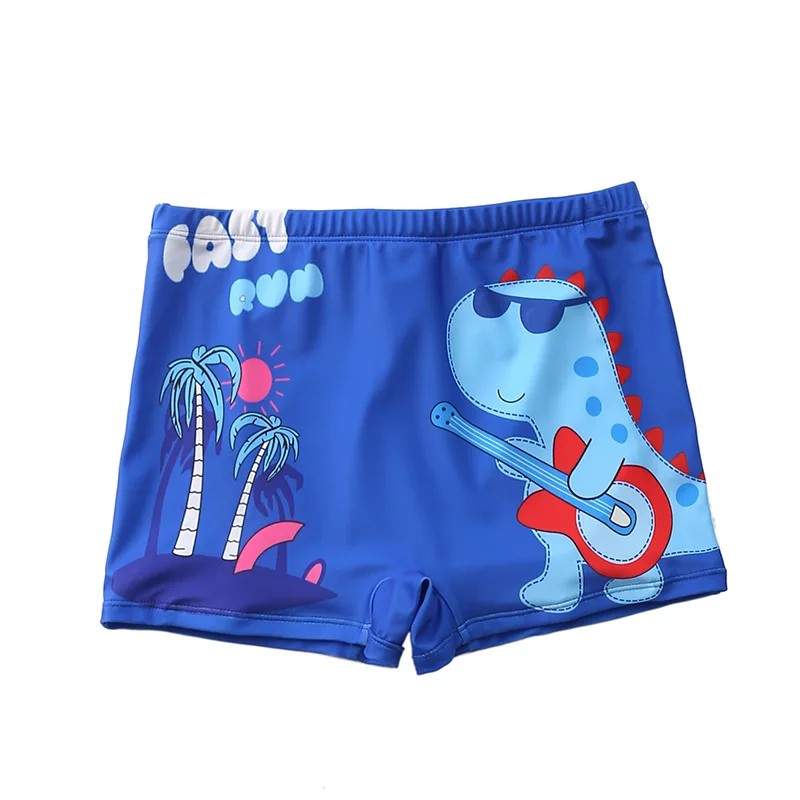 Pantaloncini da bagno estivi da 1 pezzo per bambini pantaloncini da surf con dinosauri simpatici cartoni animati pantaloncini per pantaloncini