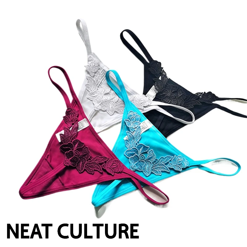 

Синие водорастворимые цветочные сексуальные стринги, ультратонкие персиковые трусики в форме буквы т, Соблазнительные трусики, сексуальное нижнее белье, женские стринги