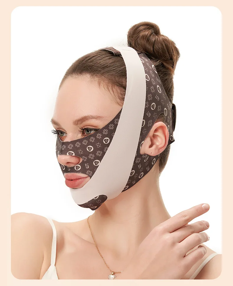 Adjustable V Face Bandage Lift Up Belt Reduce Double Chin Face Sculpting Sleeping Mask Facial Skin Care Tool Face Lifting Tapes