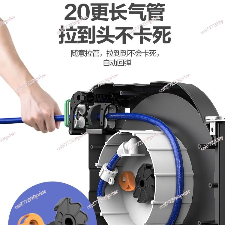 Automatic telescopic tube reel foam drum water drum PVC yarn wrapped pipe