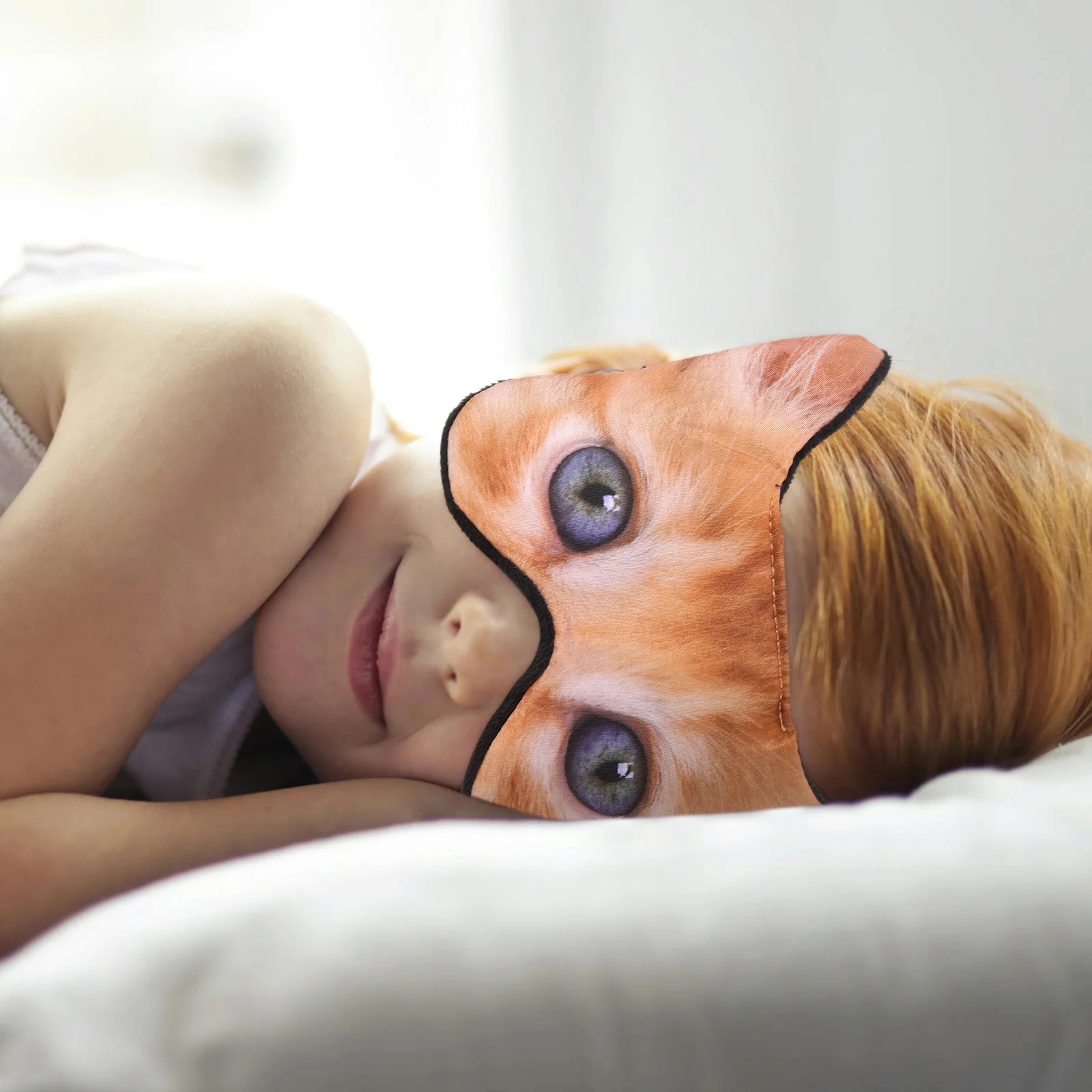 

Cute Cartoon Eye Mask Soft Comfortable Sleep Mask for Women Office Travel Nap Sleeping Eye Protector Sleep Masks