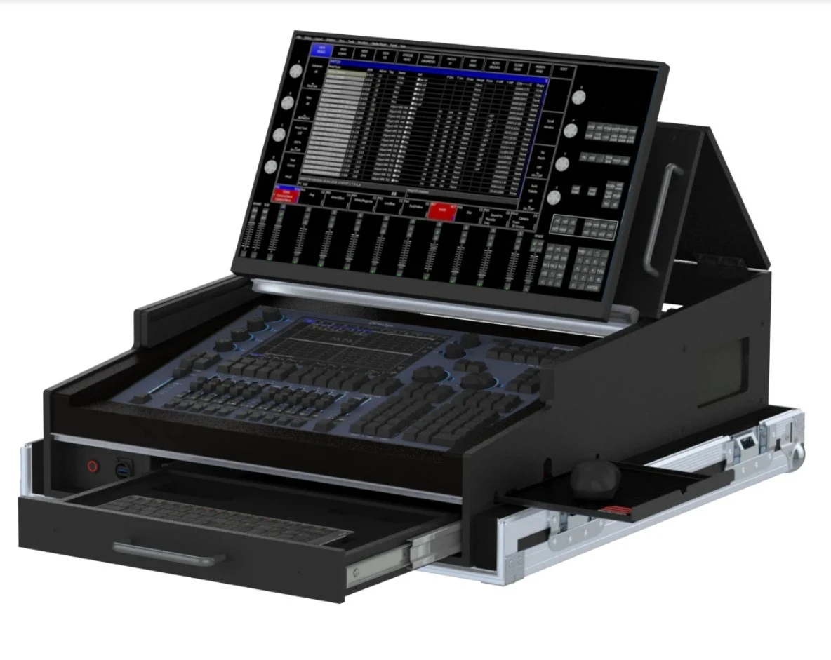 

Customized flight case PRO-5, Chamsys MagicQ MQ70 Compact