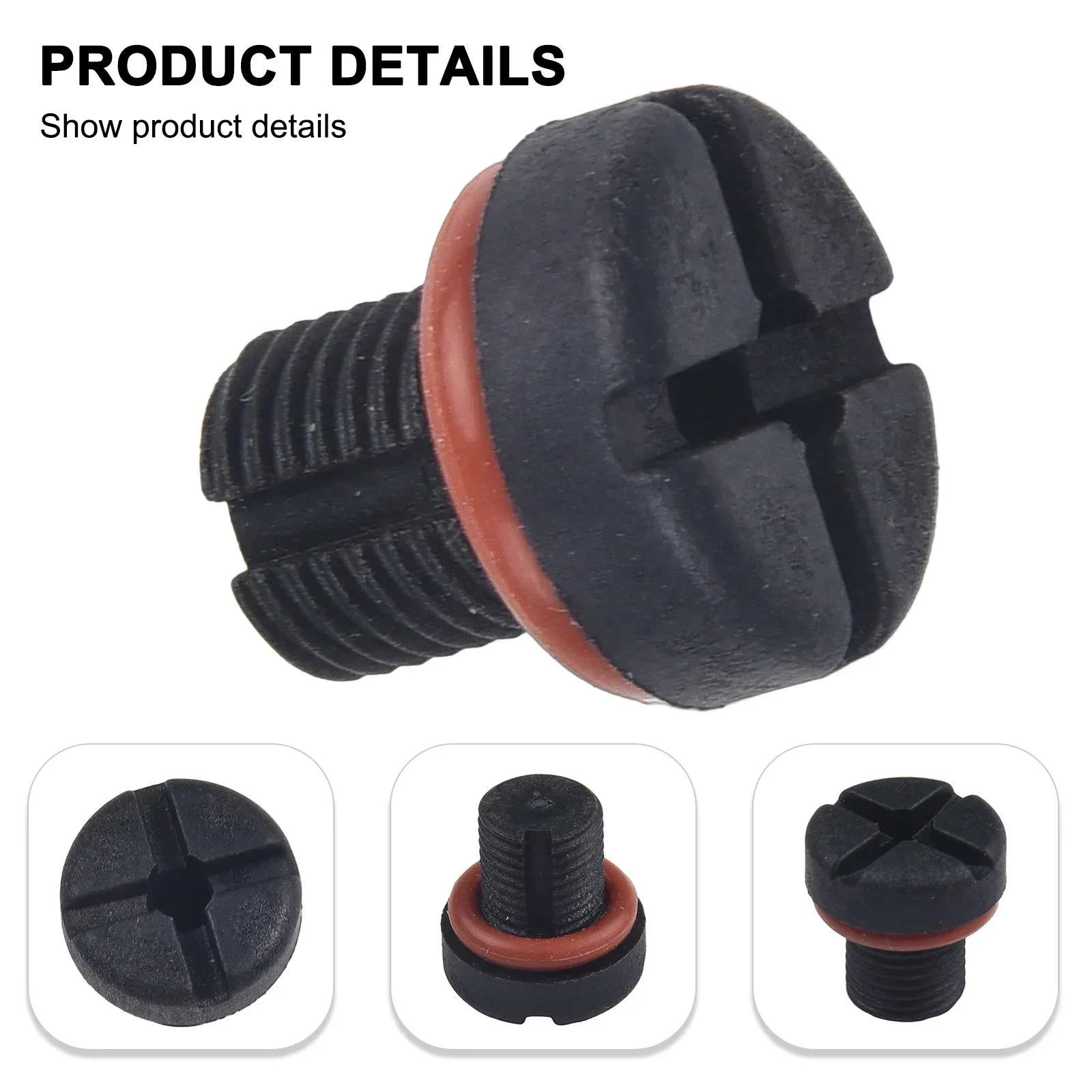LR055301 LR007314 Expansion Tank Valve Bleed Screw Plastic For Land- Rover- LR3 2005-2009 Direct Replacement Car Accessories