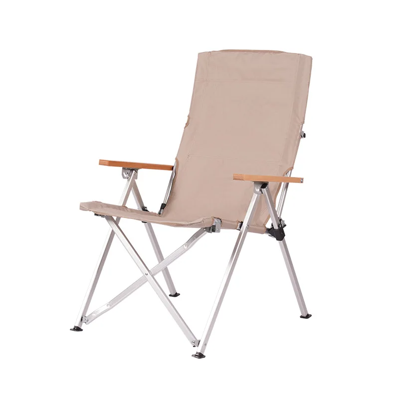 

Hot New Outdoor Four-speed Adjustable Beach Chair Camping Camping Chaise Lounge Fishing Chair Leisure Outdoor Folding Seat