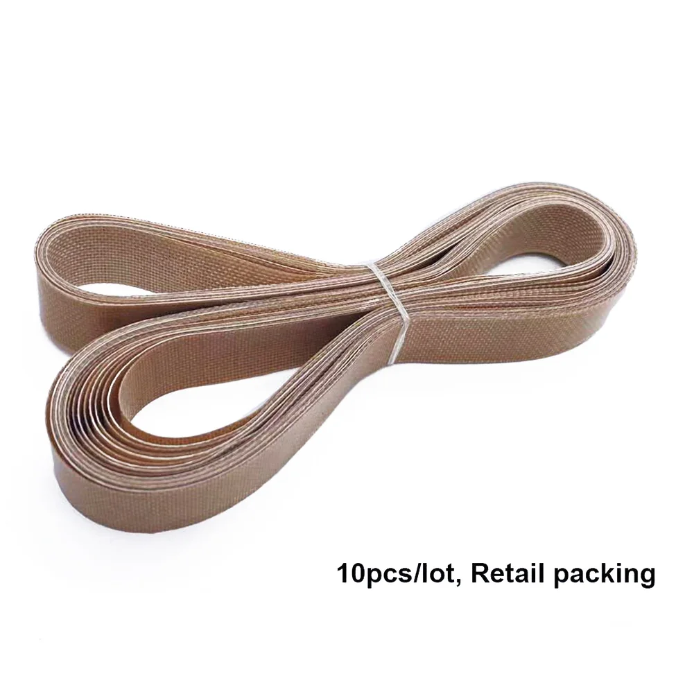 10Pcs PTFE Belt For FR-900 FR770 Continuous Sealer 750x15 770x15 810x15 Conveyor Belt Brown For FR-900 FR-980 FR-770 FR-810