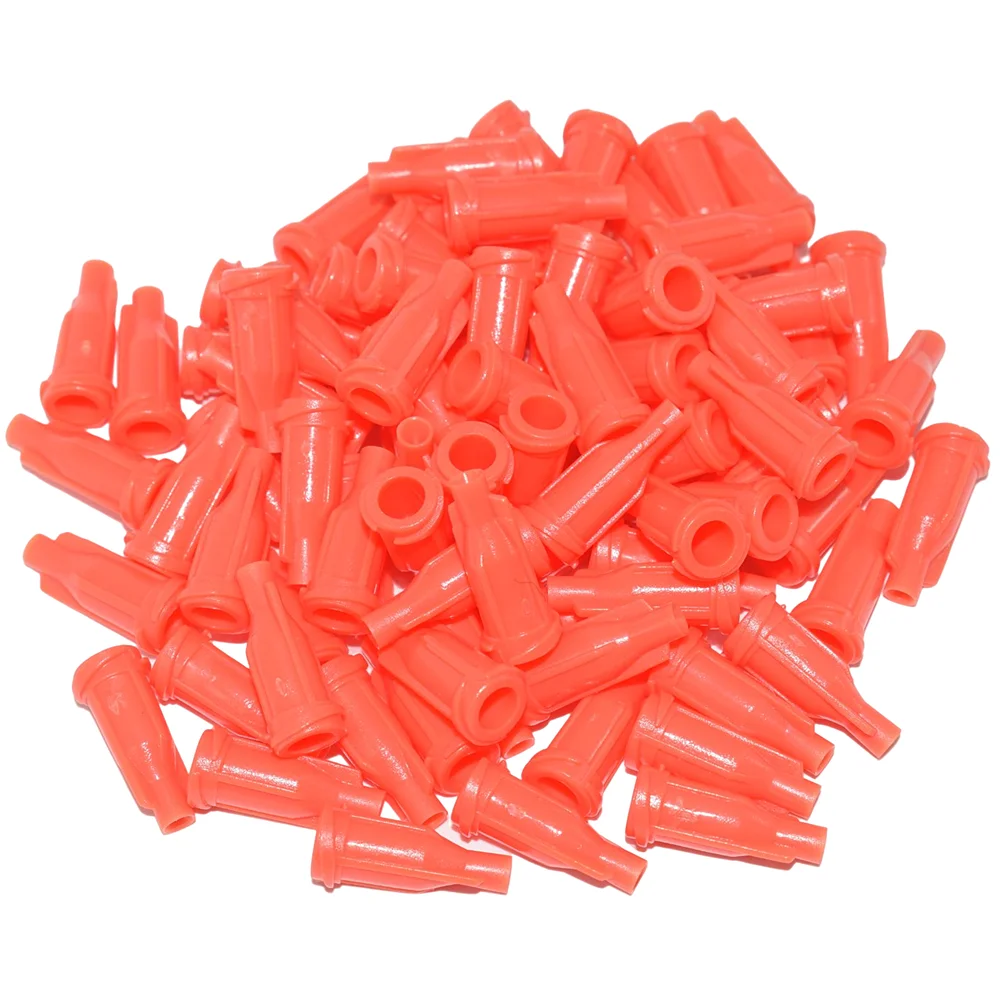 1pc/10pcs/100pcs Dispensing Needle Syringe Stop Tips Caps Sealing Plug for 10cc 30cc 55cc Glue Barrels Industrial Syringes Tube