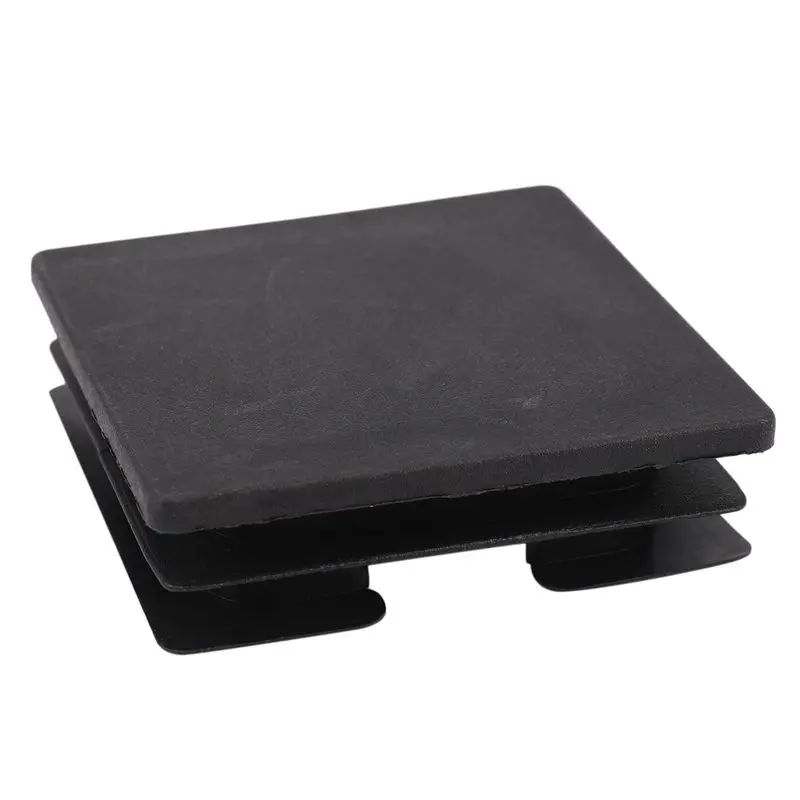 Hot Trend-75Mm X 75Mm Plastic Square Caps Tube Pipe Inserts End Blanking 16 Pcs