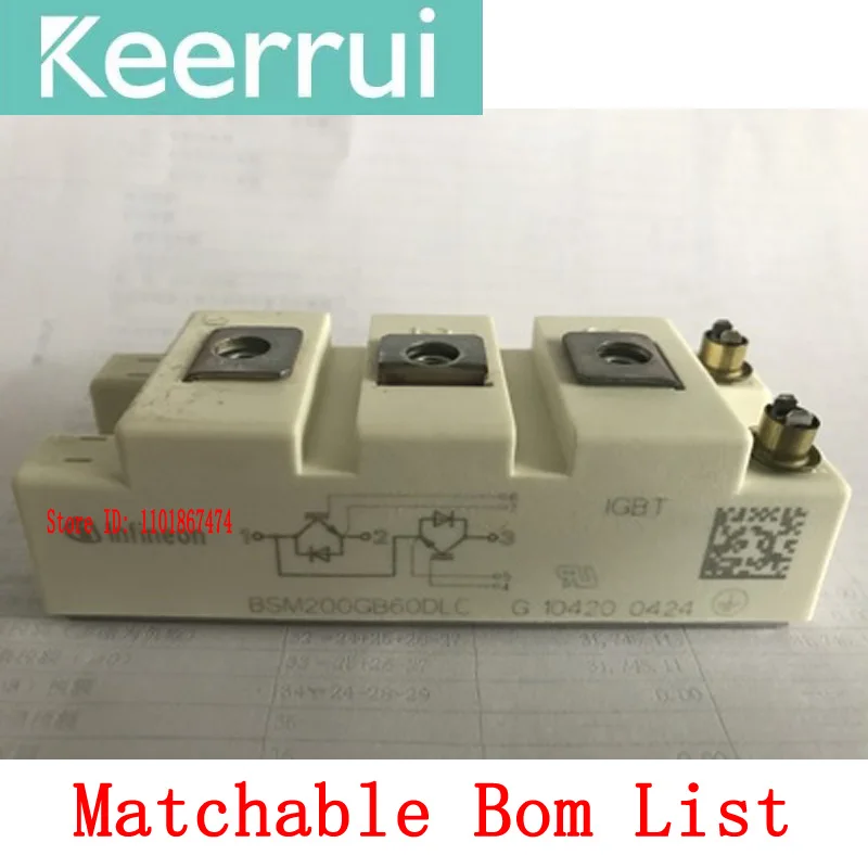 New IGBT module BSM200GB60DLC free stock delivery BSM200GB60 BSM200GB BSM200