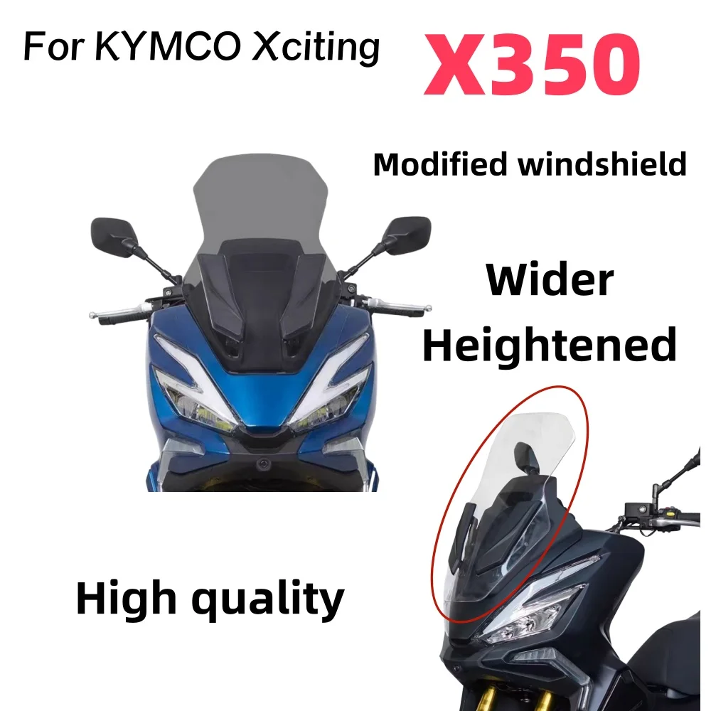 Suitable for upgrading the windshield and rain shield of Kymco X350 racing boat.KYMCO X350  350X 350-X