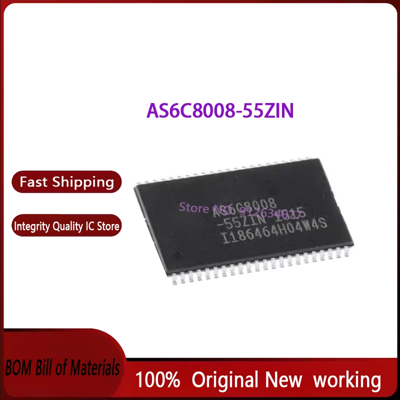 

5 шт. новый оригинальный AS6C8008-55ZIN AS6C8008 TSSOP44